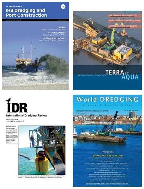 dredging magazines on dredging project dredging equipment dredging services