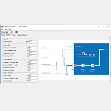 PnP v1.2 submenu Pipeline Pumps discharge and suction production estimate