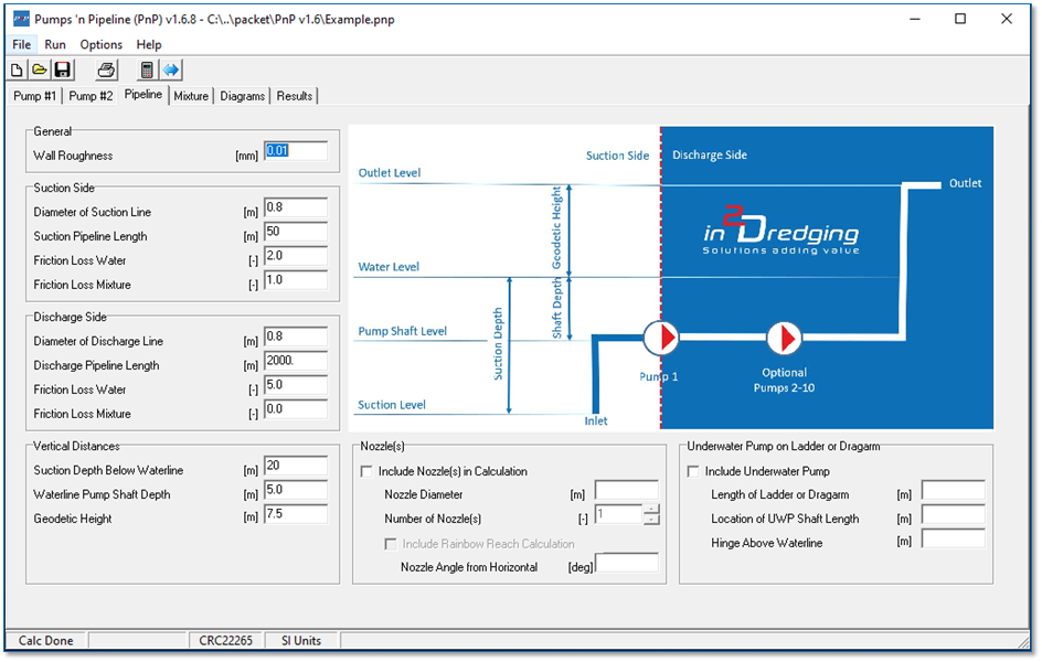 Pumps 'n Pipeline (PnP v1.6.8) Pipeline Submenu