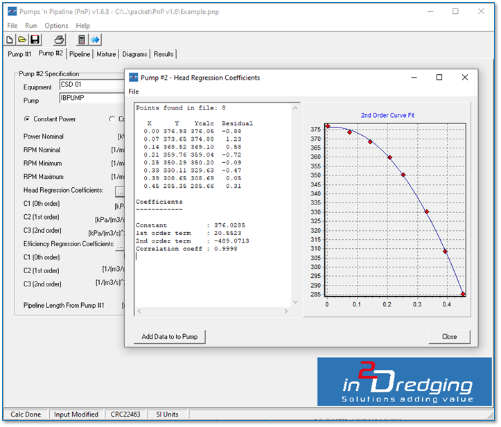 Pumps 'n Pipeline new Regression Tool